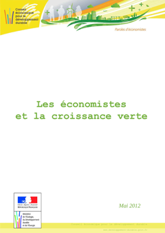 CEDD – Les économistes et la croissance verte – 2012