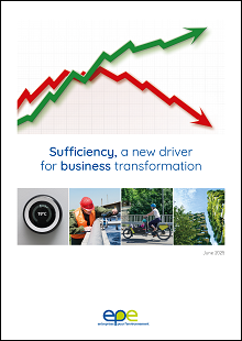 Sufficiency, a new driver for business transformation